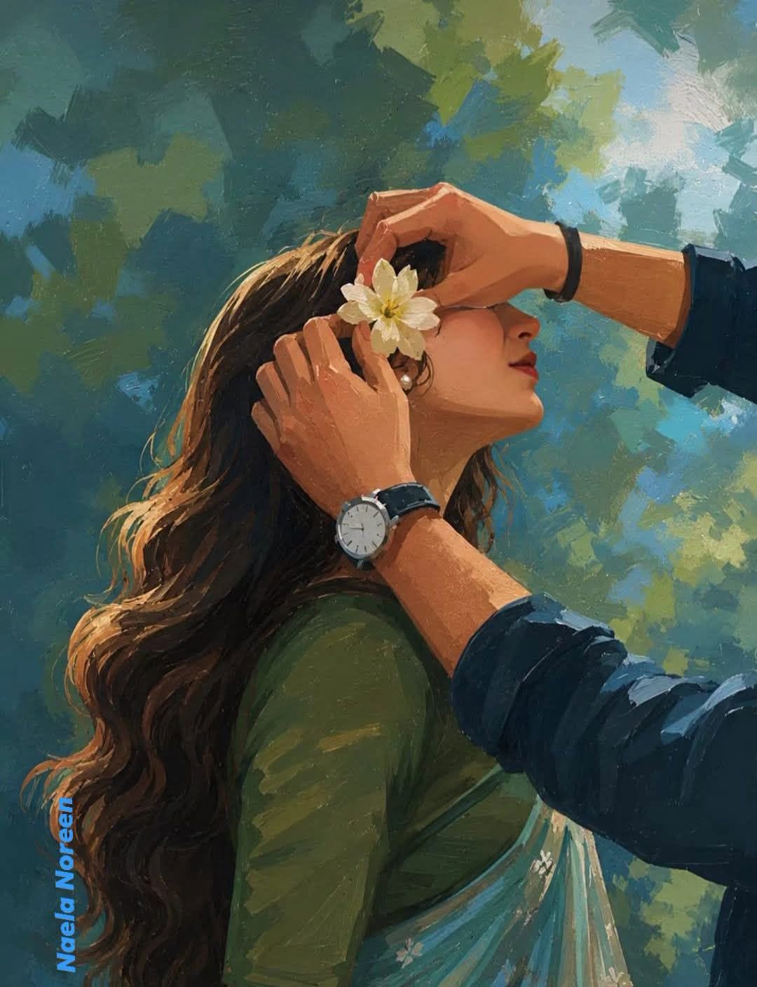 ( دلدار نظر ) 

اُٹھ رہی ہے کہیں قربت سے تیری سانس…